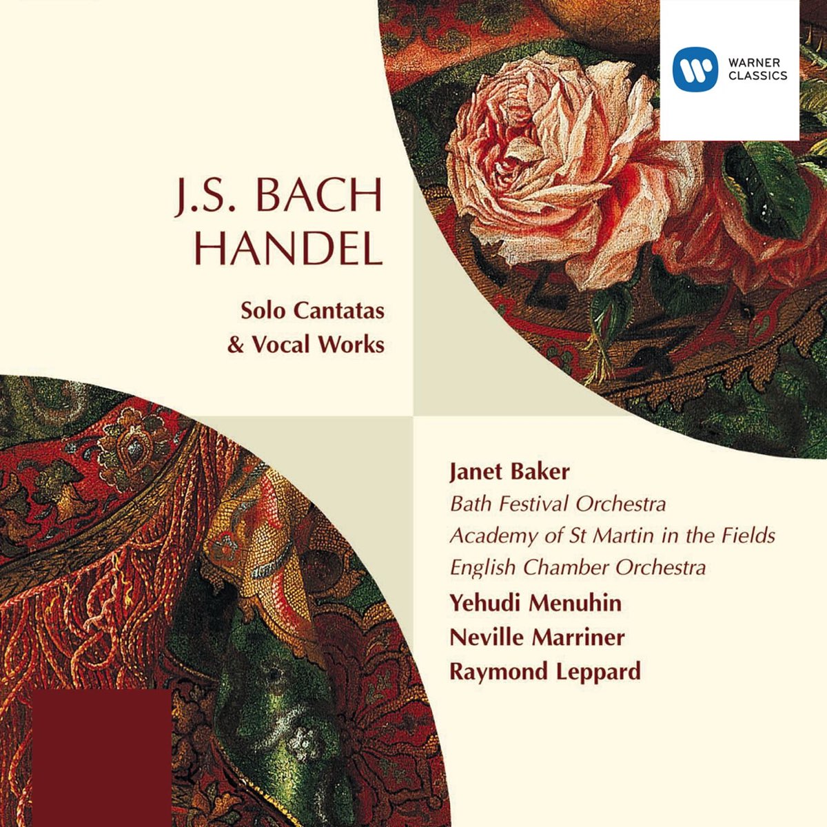 Bach Handel Solo Cantatas Vocal Works By Dame Janet Baker