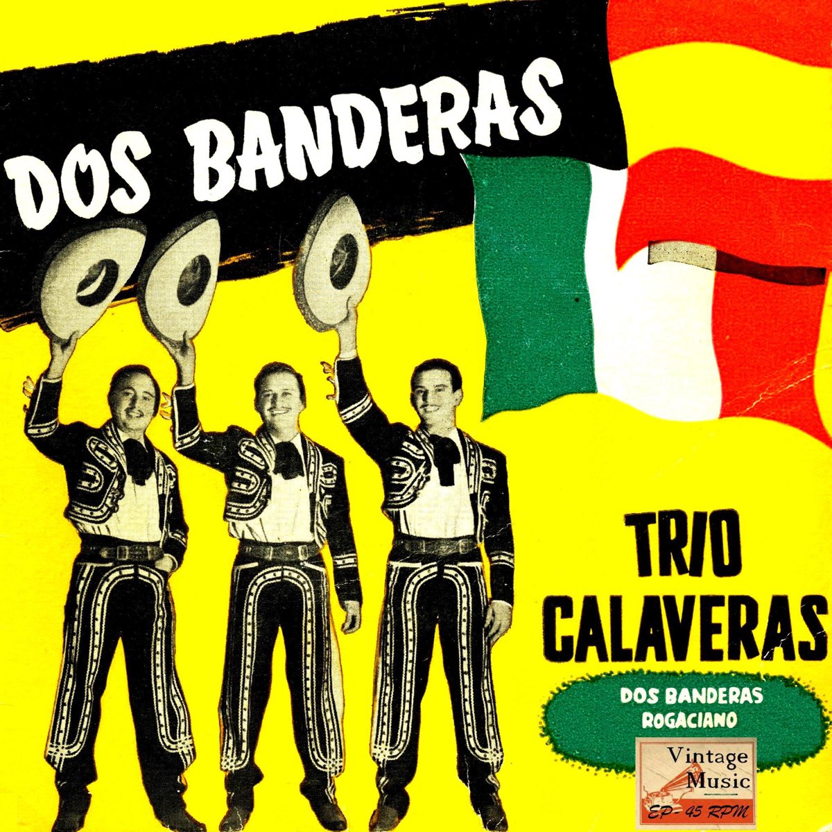 Vintage México Nº 119 EPs Collectors Dos Banderas México España