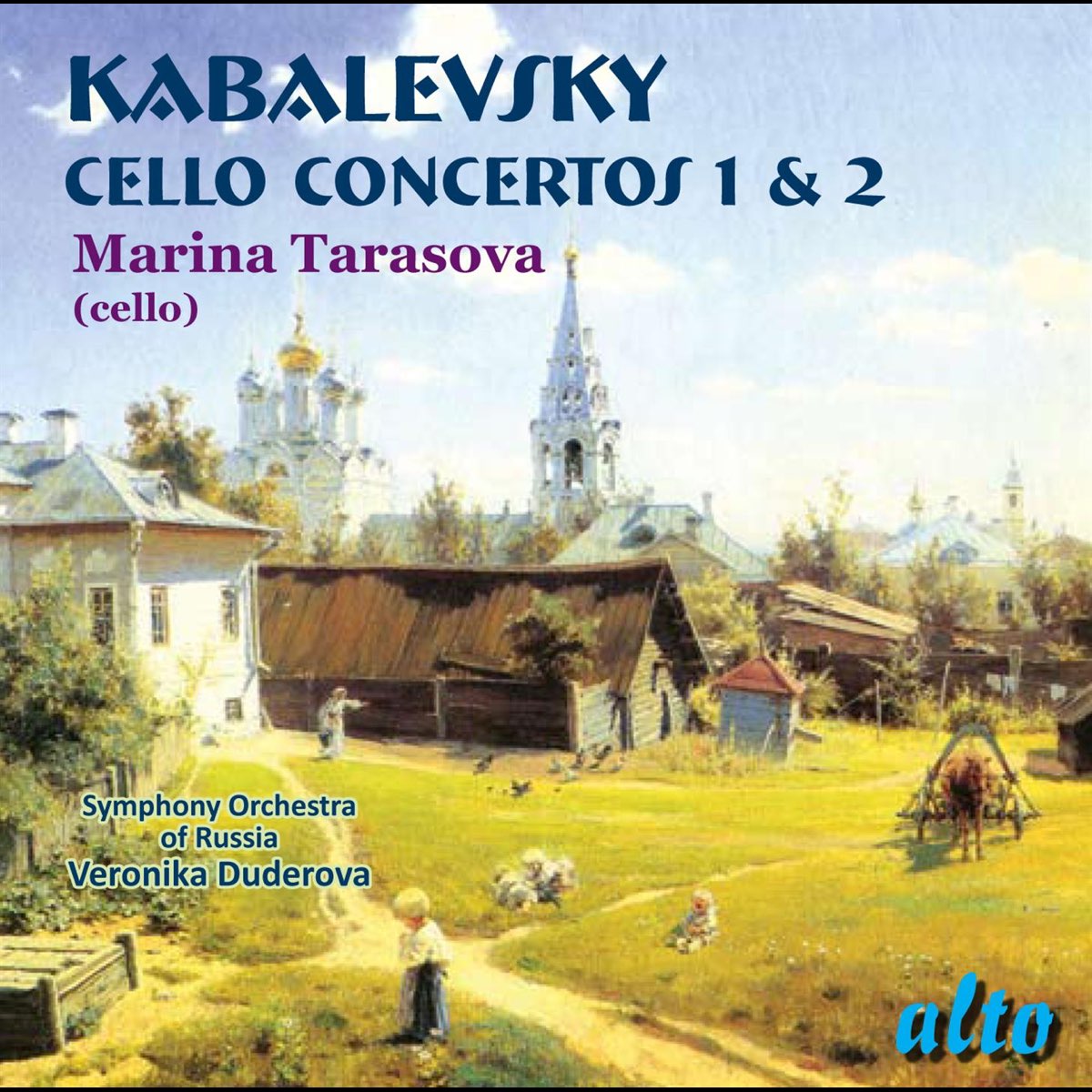 Kabalevsky Cello Concertos 1 2 De Marina Tarasova Symphony