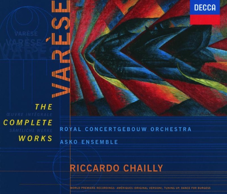 Edgar Varese Complete Works Rare