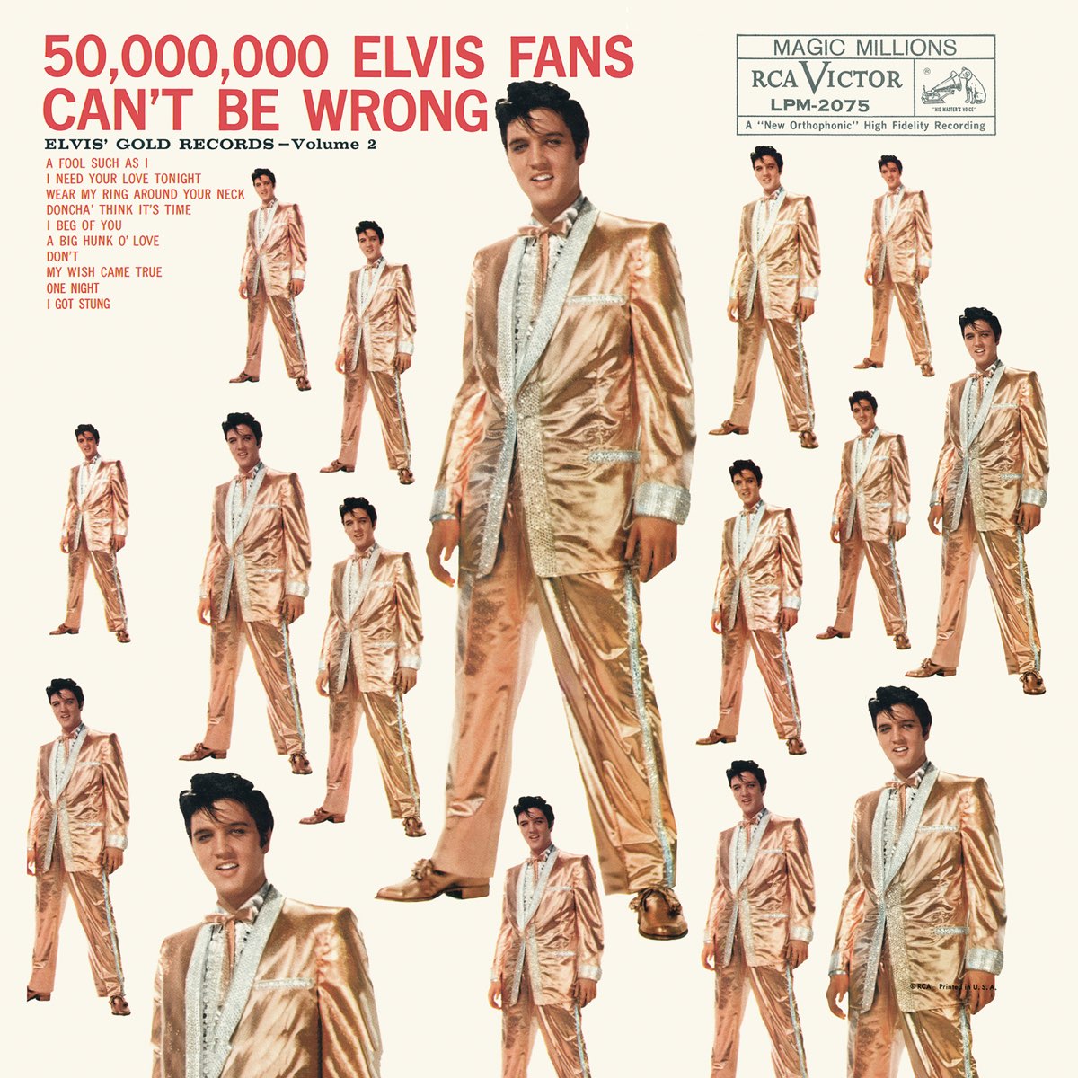 Elvis Presleyの50 000 000 Elvis Fans Can t Be Wrong Elvis Gold