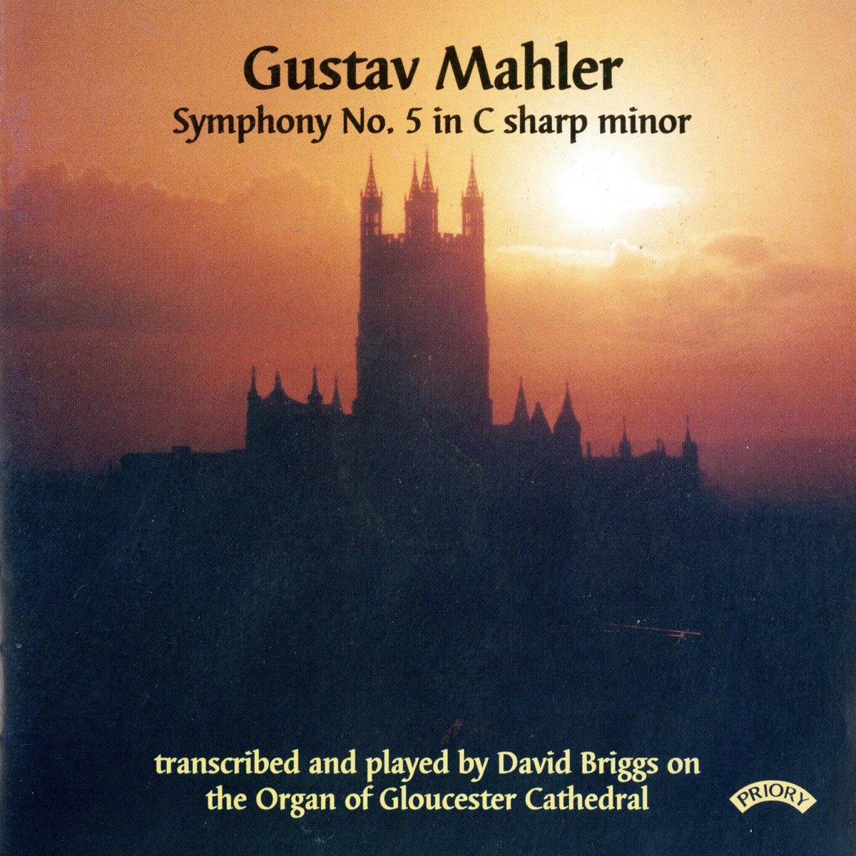 Mahler Symphony No 5 In C Sharp Minor Arr D Briggs For Organ By