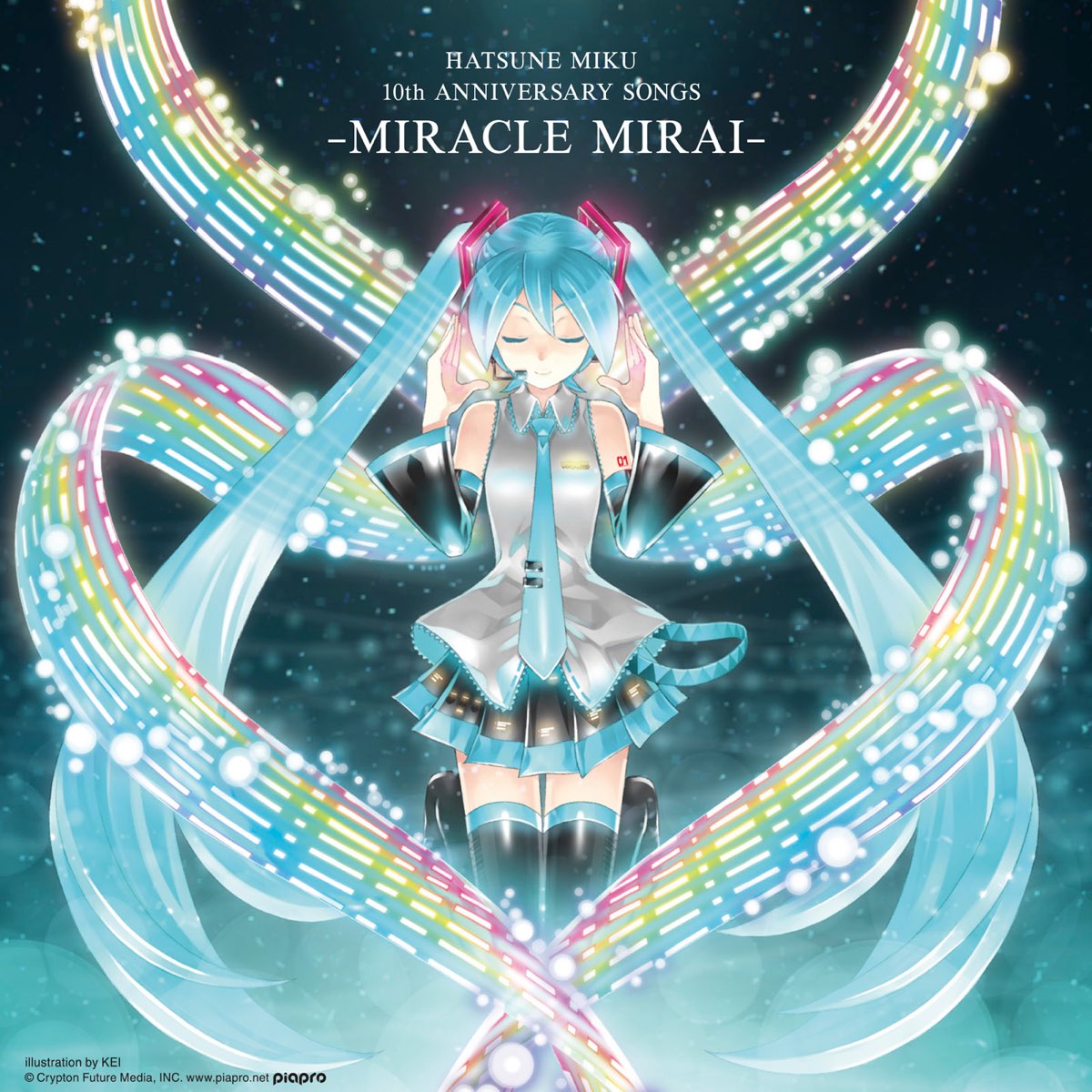 Hatsune Miku 10th Anniversary Songs Miracle Mirai By Hatsune Miku On