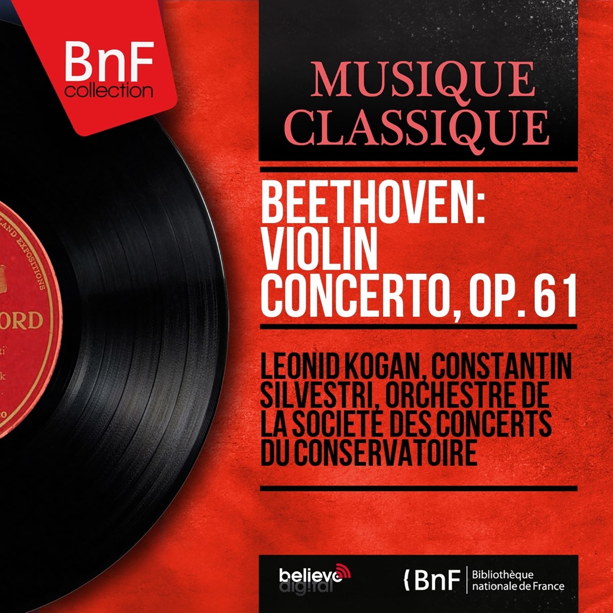 Beethoven Violin Concerto Op Mono Version By Leonid Kogan