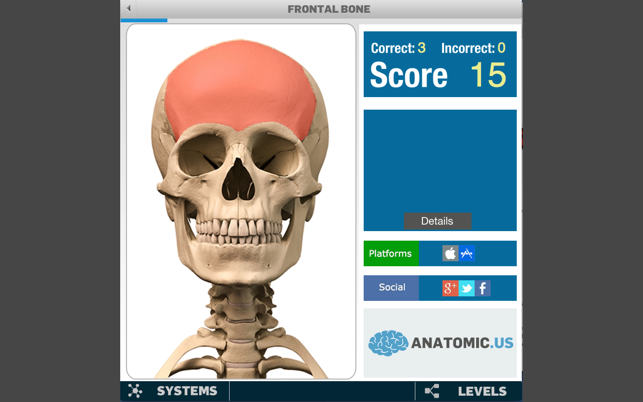 ‎Anatomy Game Anatomicus Screenshot