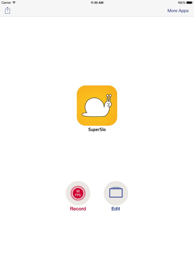 ‎SuperSlo - Slow Motion Video Editor and Camera Screenshot