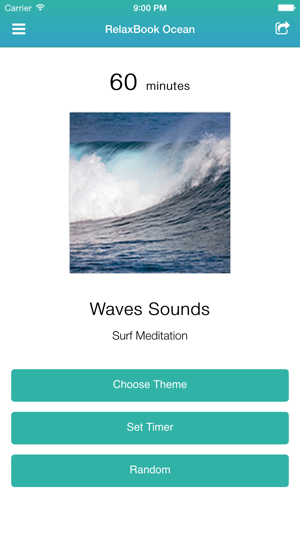 ‎RelaxBook Ocean - Sleep sounds for you to relax with waves, ocean, birds and more Screenshot