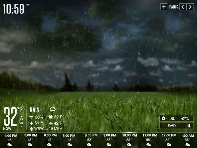 ‎Clear Day - Weather HD Screenshot