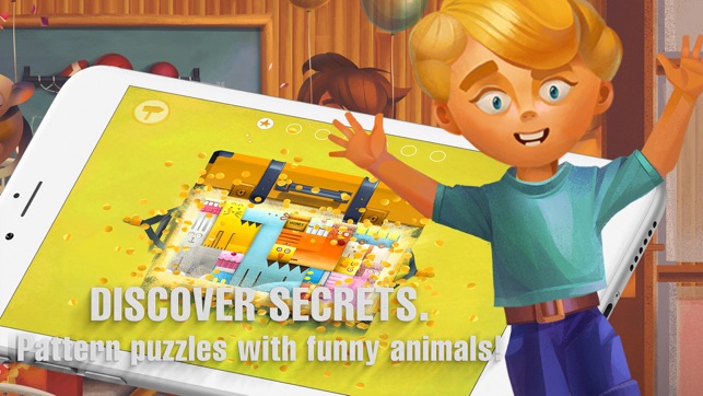 ‎A Parcel of Courage book for kids with puzzles Screenshot