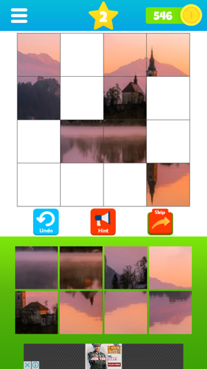 ‎Fit the Pictures - Relaxing Picture puzzle games Screenshot