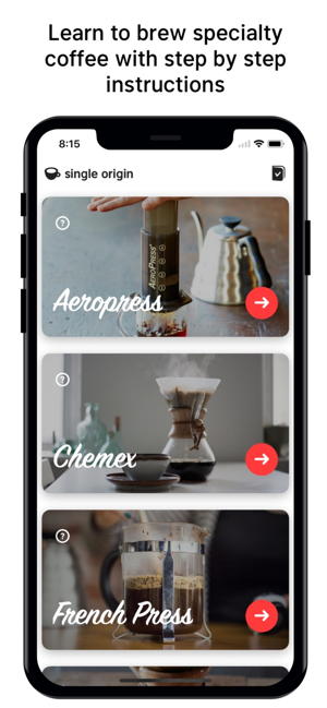 ‎Single Origin - Coffee Timer Screenshot