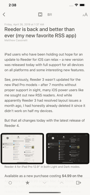 ?Reeder 3 Screenshot