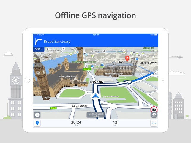 ‎Sygic Europe - GPS Navigation Screenshot
