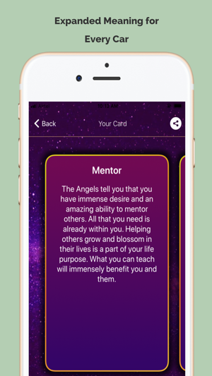 app store 上的"angel energy cards"