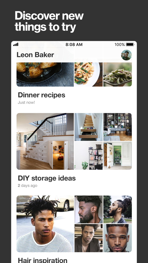 pinterest: lifestyle ideas app 截图