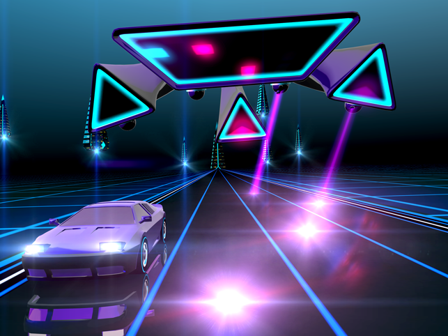 ‎Neon Drive - '80s style arcade Screenshot