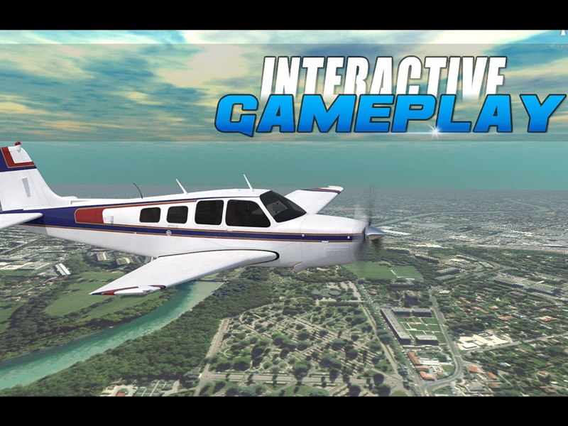 real airplane pilot flight simulator game for free