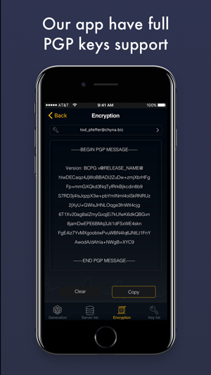 ‎PGPTools Screenshot