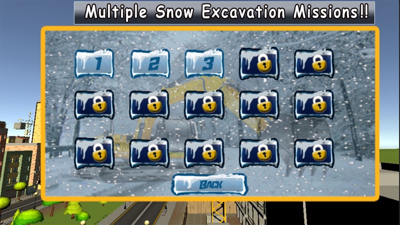 snow plow truck excavator simulator 3d - snowplow
