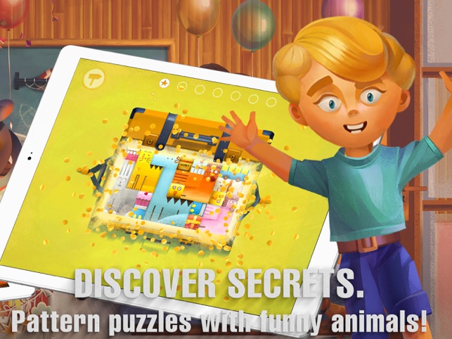 ‎A Parcel of Courage book for kids with puzzles Screenshot