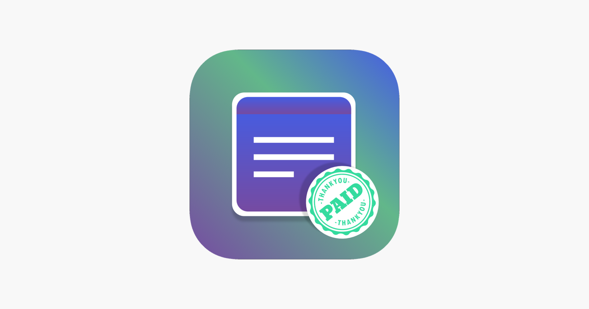 App Store 上的Invoice Estimate Receipt Maker