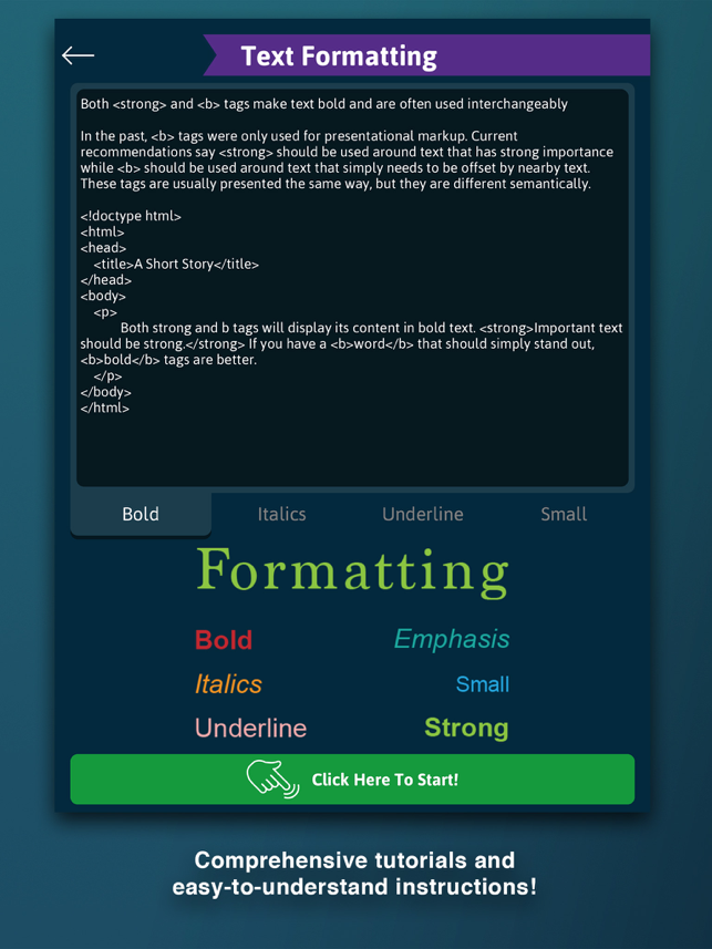 ‎L2Code HTML Screenshot