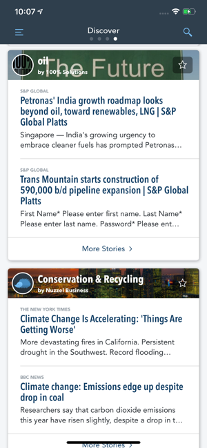 ?Nuzzel: News for Professionals Screenshot