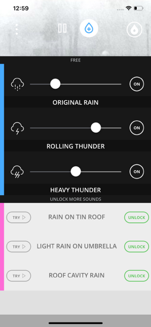 ‎Raining.fm Official App Screenshot
