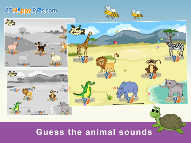 ‎Joyful Animals Game for Kids Screenshot