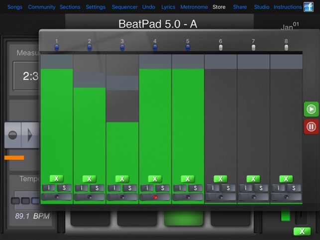 ‎BeatPad Screenshot