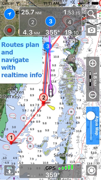 Aqua Map Florida Gps Offline Nautical Charts By Gec S R L