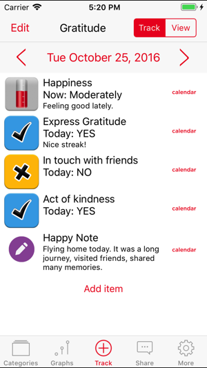 ‎Gratitude & Happiness Journal Screenshot