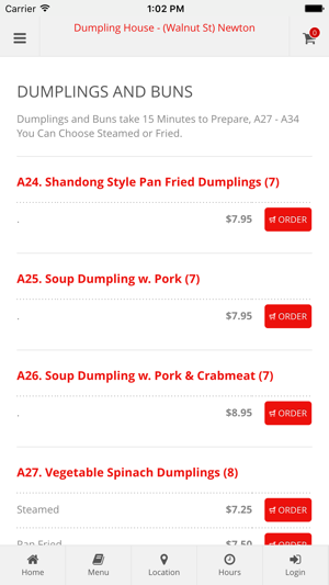 dumpling house - newton online ordering