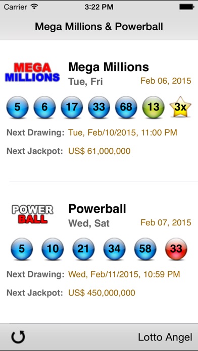 lotto angel - mega millions & powerball