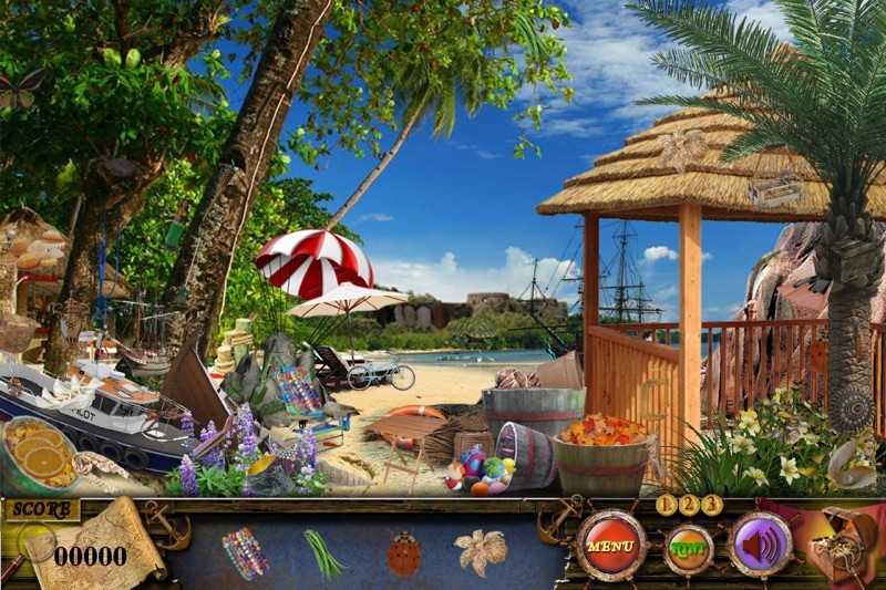 lost treasure hidden object