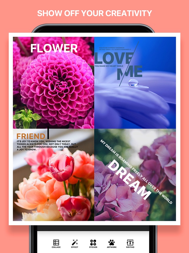 ‎Photo Poster Pro - photo frame editor and picture collage maker Screenshot