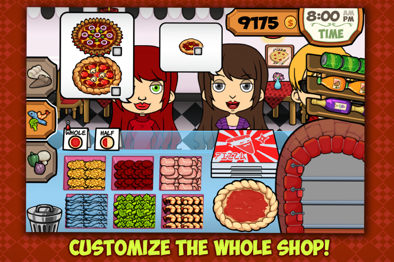 my pizza shop - fast food store & pizzeria manager game for kids