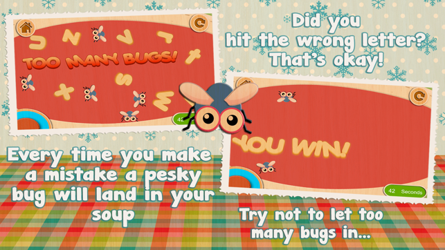 ‎Alphabet Soup - Cutie Mini Monsters Screenshot
