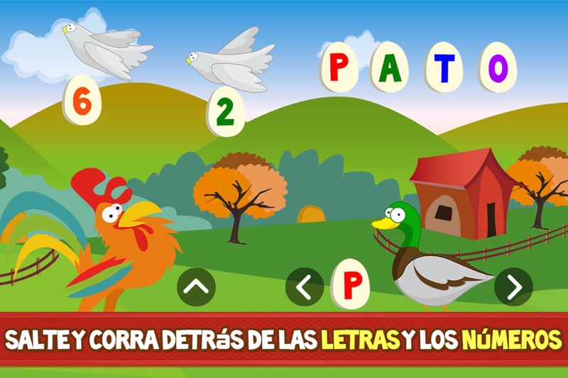 aprenda, pruebe sus habilidades y juegue con bonitas imágenes