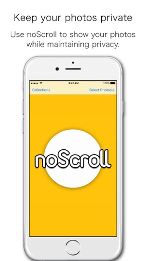 ‎noScroll Screenshot