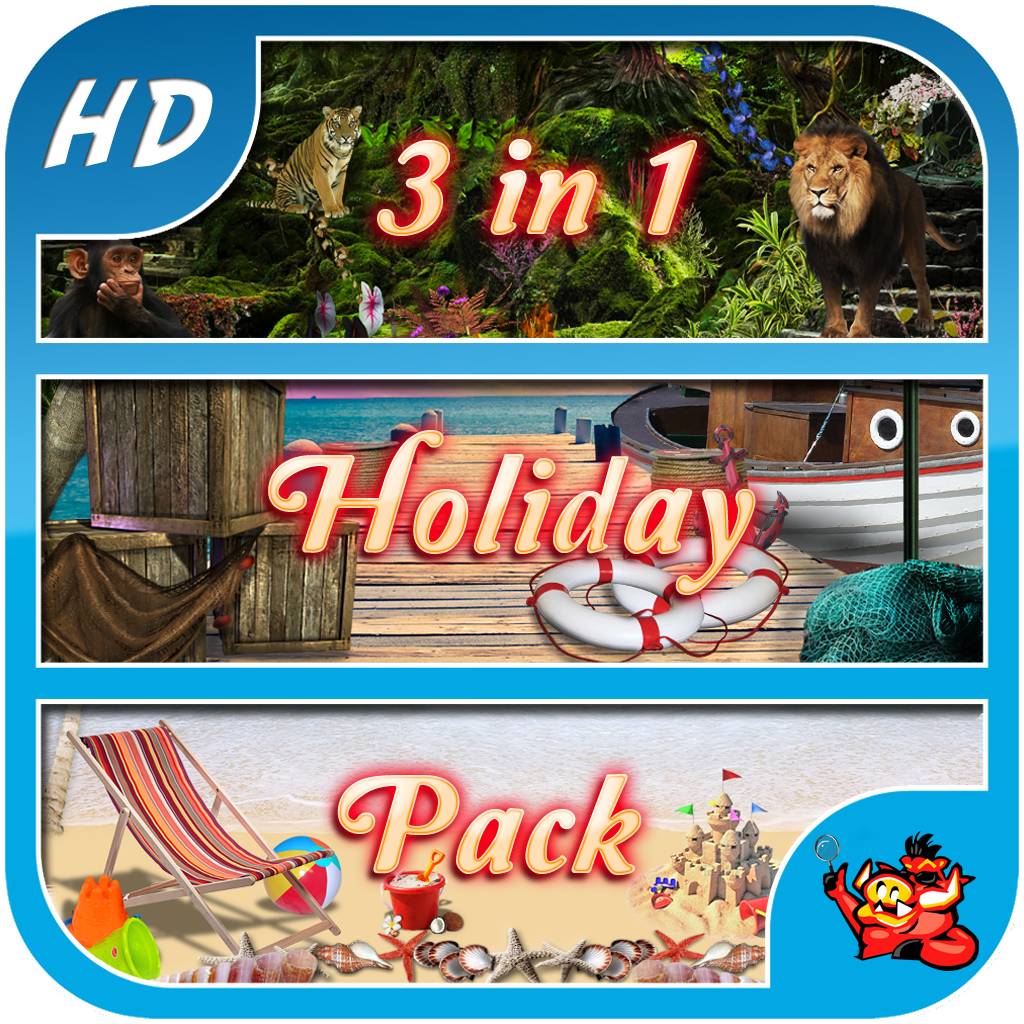 Holiday Pack - 3 in 1 - Hidden Object Game