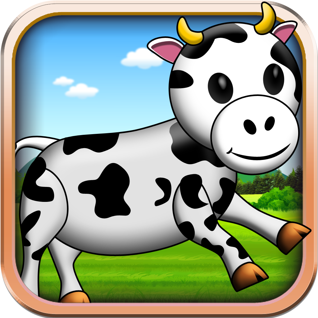 Baby Cow Run - Addictive Animal Running Game icon