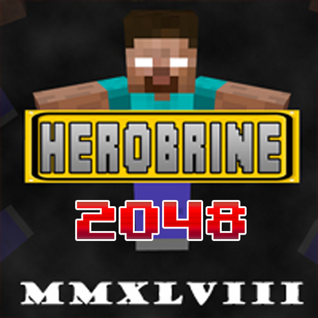 2048 puzzle : Herobrine Edition icon