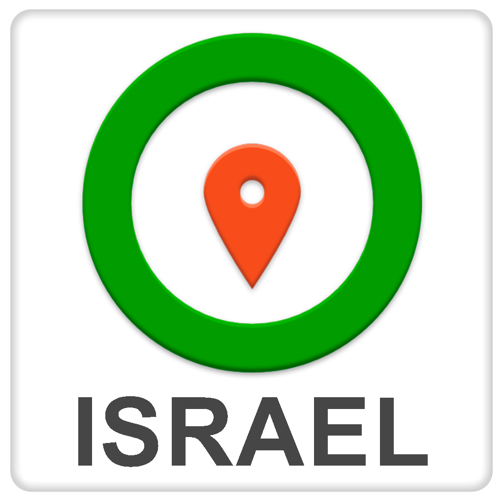 Israel Vector Offline Map - ENavigation
