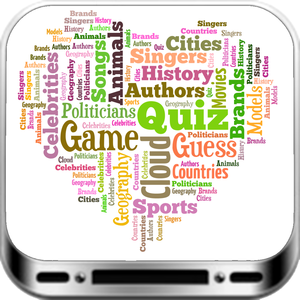 Quiz Cloud Game. Hot Pocket Puzzle Trivia App:world,news,movie,football,girls,celebrity,athlete
