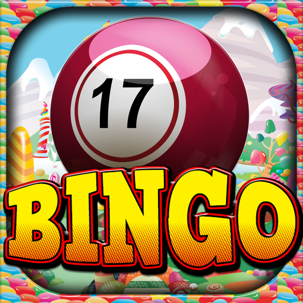 `` A Aawesome Candy World Bingo Hall - Lollipop Daubing With Power-Ups