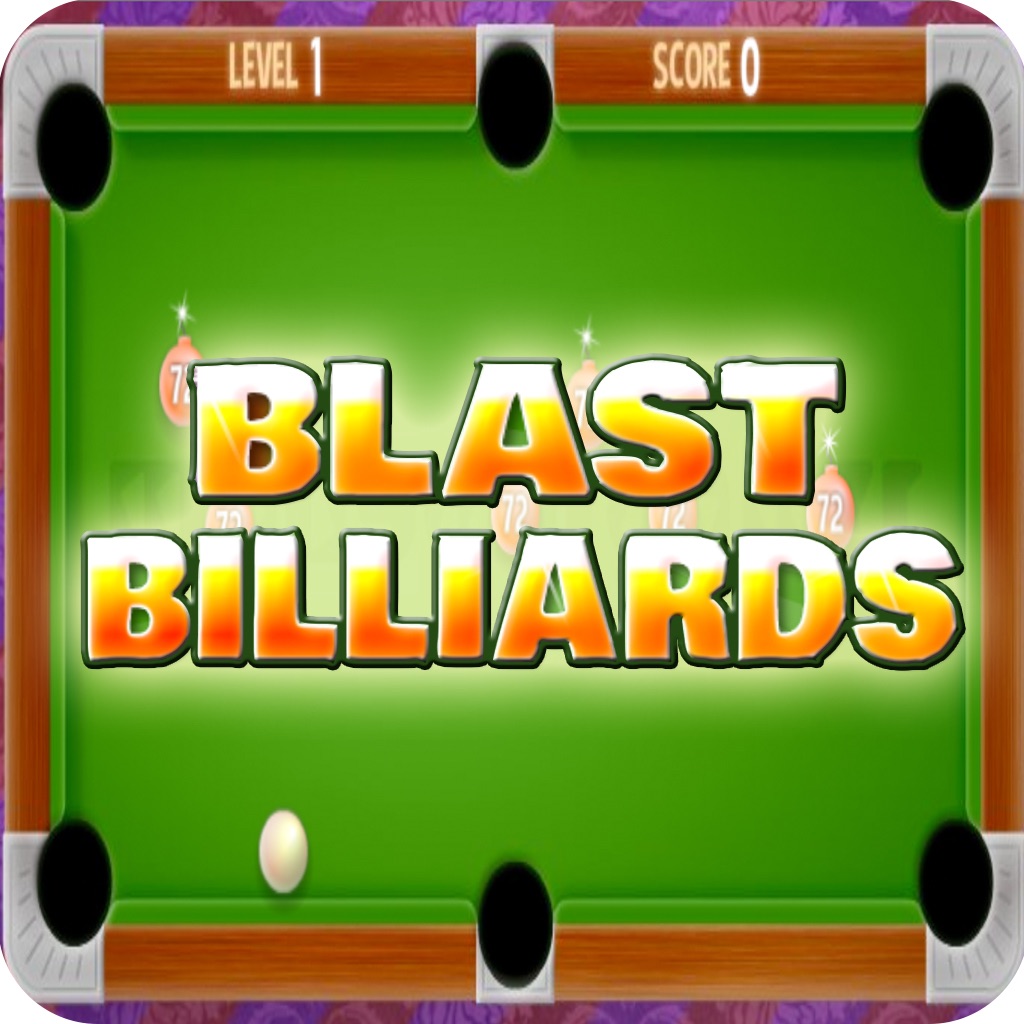 Blast Billiards Game for kids and adult icon