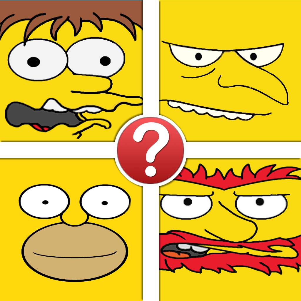 Cartoon Pic Quiz - The Simpsons Characters Edition