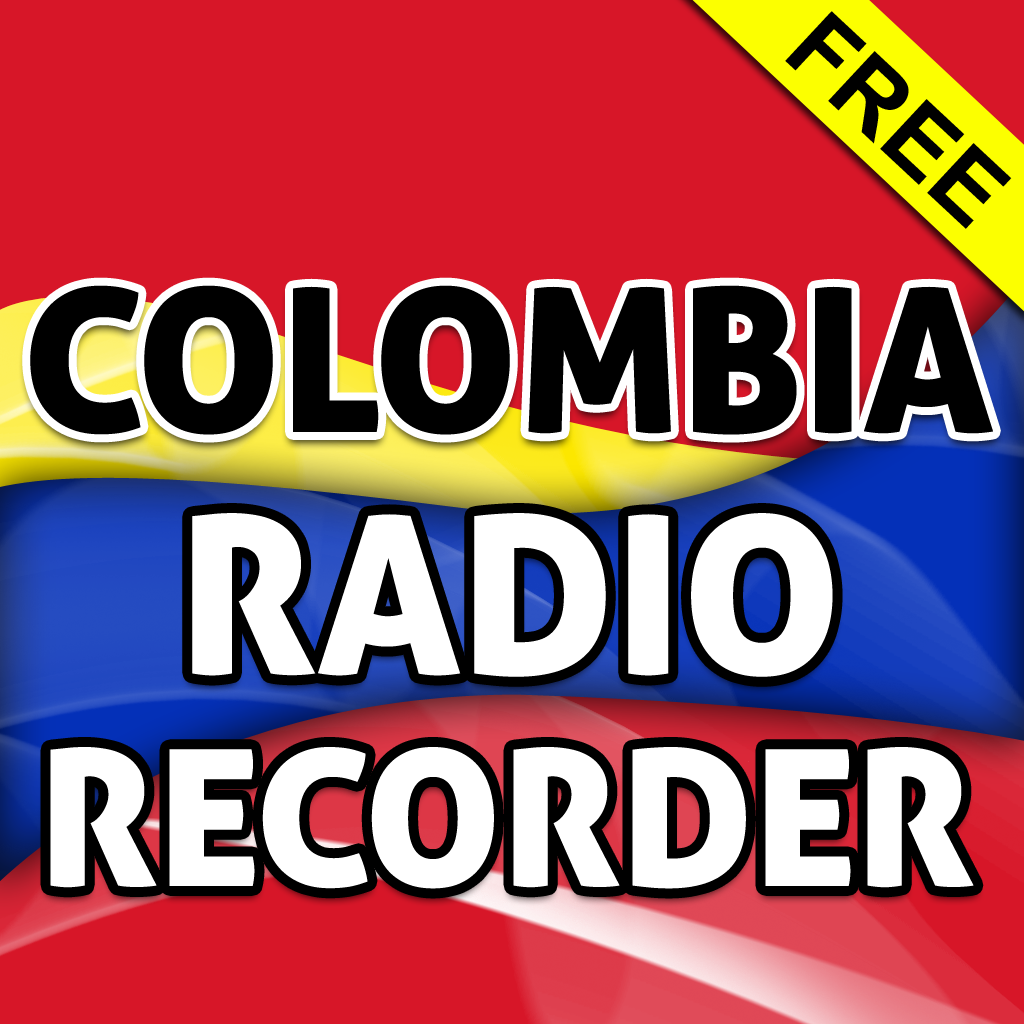 Radio Colombia with Recorder icon