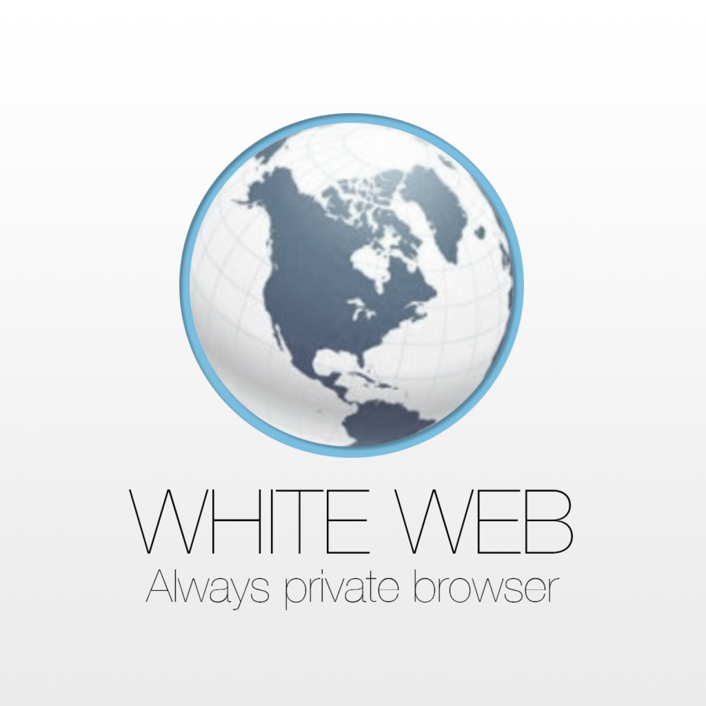 White Web Browser - Always private web browser